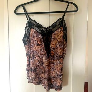 Kimchi Blue lace trim spaghetti strap top